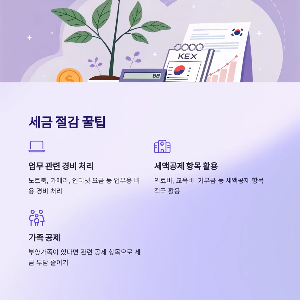 3.3% 환급 세금절감 꿀팁-사진