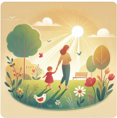 아이와 함께하는 힐링 타임: 놀이치료, 음악, 산책