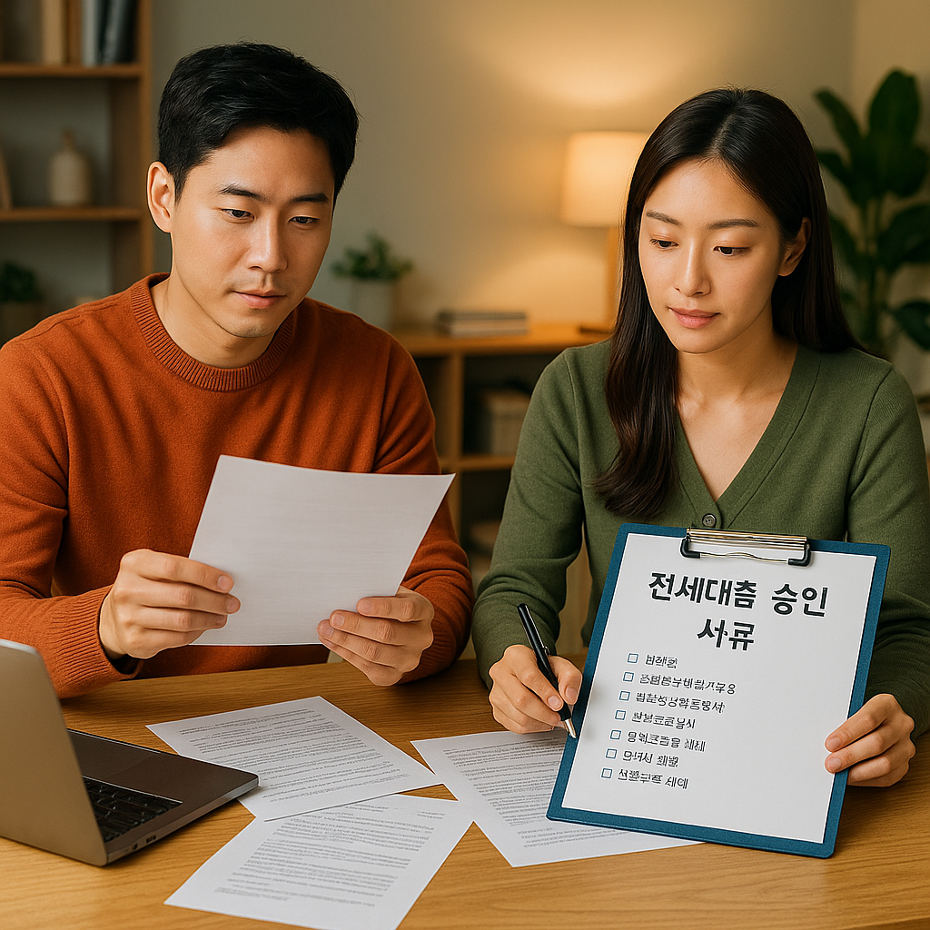 전세대출 승인 빨리 받는 서류 준비 노하우 관련