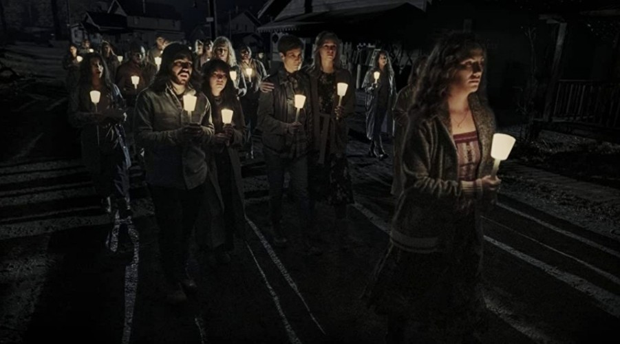 어둠 속의 미사 드라마 속 장면 모습