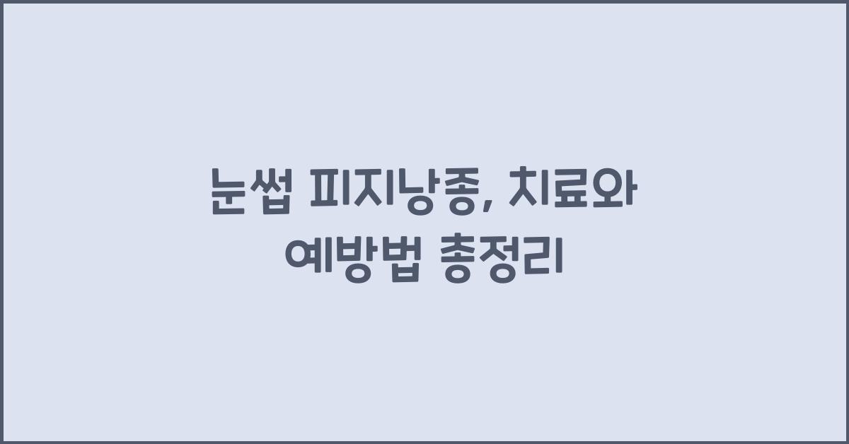 눈썹 피지낭종