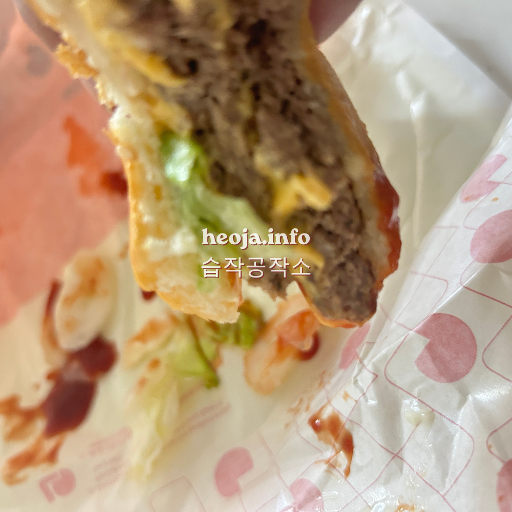 롯데리아 더블엑스투버거 롯데리아 햄버거 추천 메뉴