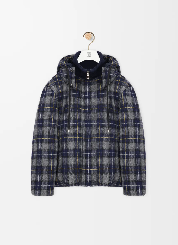 런닝맨 790회 규현 패딩 자켓 정보|로에베 울 트위드 타탄 체크 패딩 가격은?