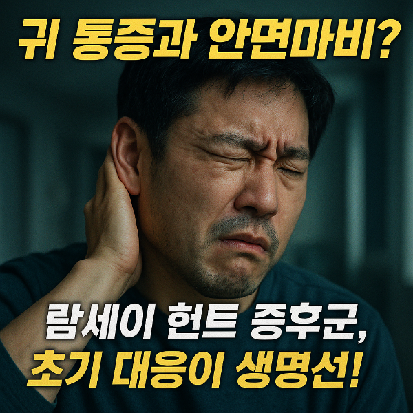 귀 대상포진