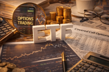 커버드콜 ETF를 보여주는 사진