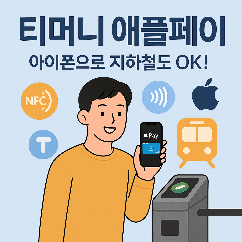 티머니 애플페이 완벽 가이드