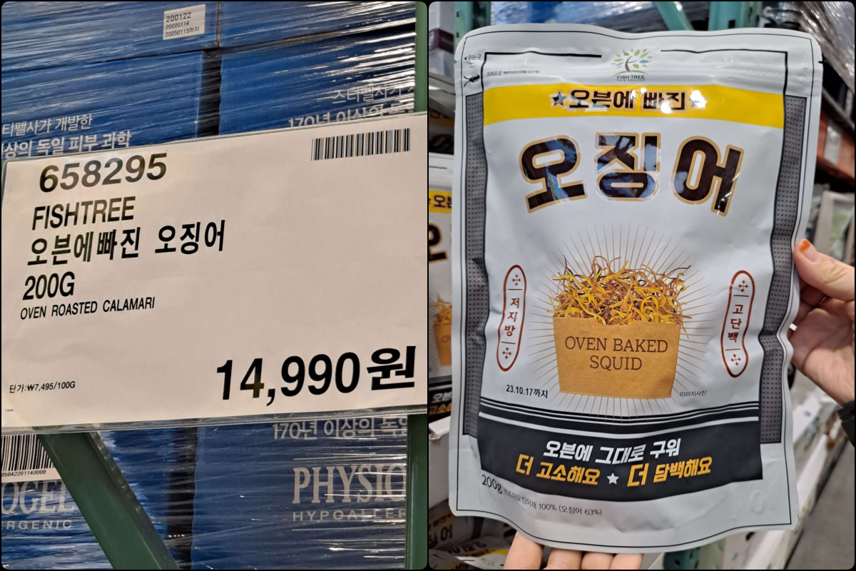 오븐에 빠진 오징어