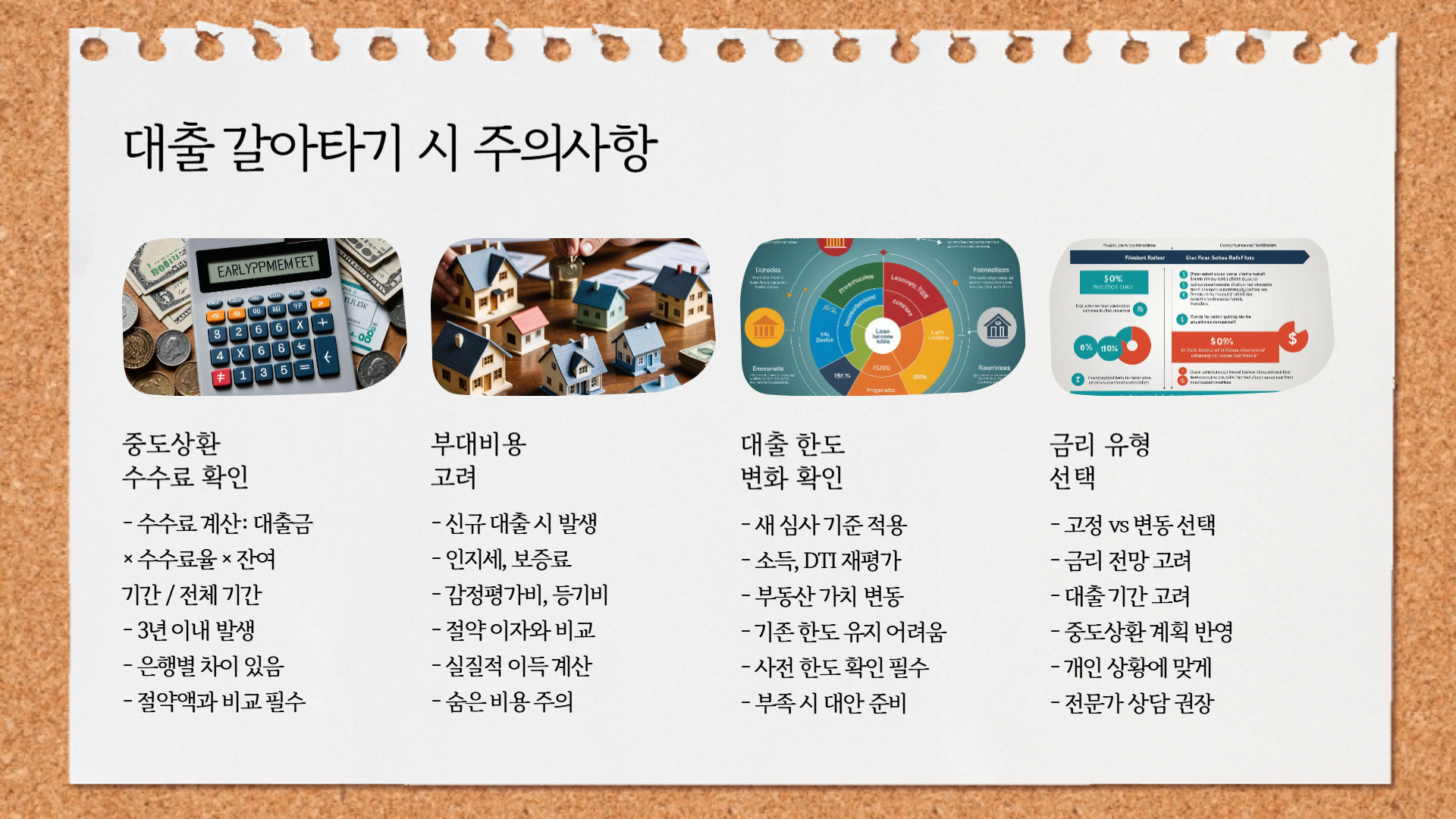 갈아타기 시 주의할 점