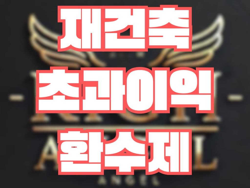 재건축초과이익환수제