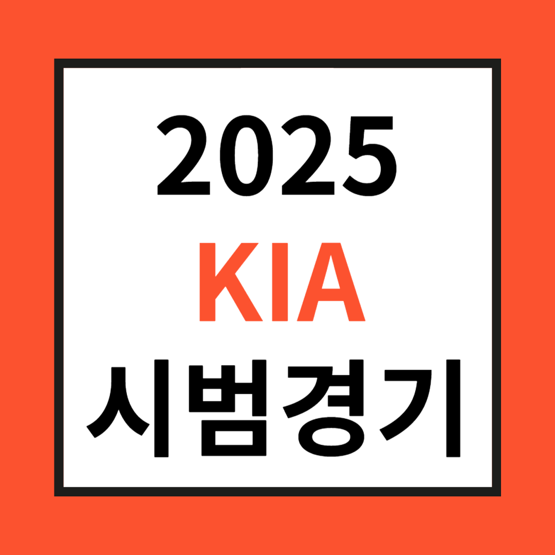 기아타이거즈 시범경기 관련 사진