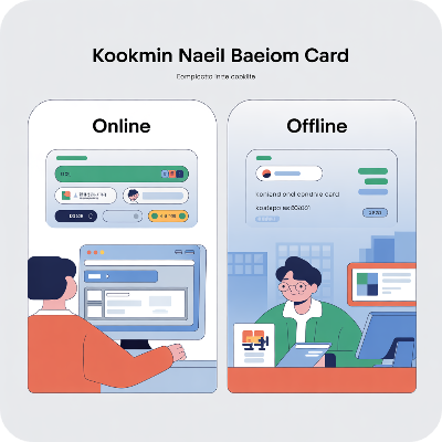 국민내일배움카드 신청방법(온라인&middot;오프라인)이미지