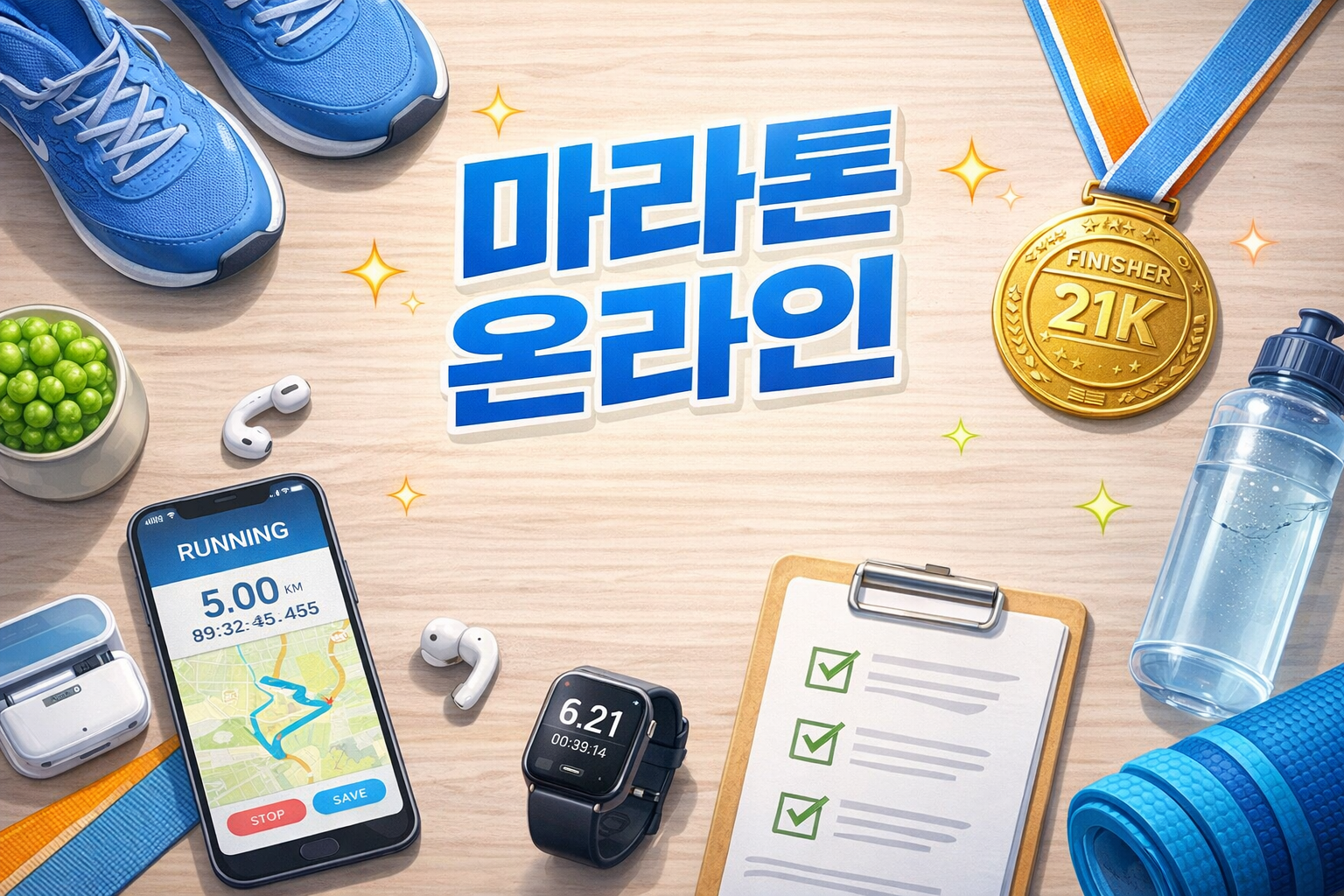 마라톤 온라인이 뭐길래? 집에서 완주하는 방법