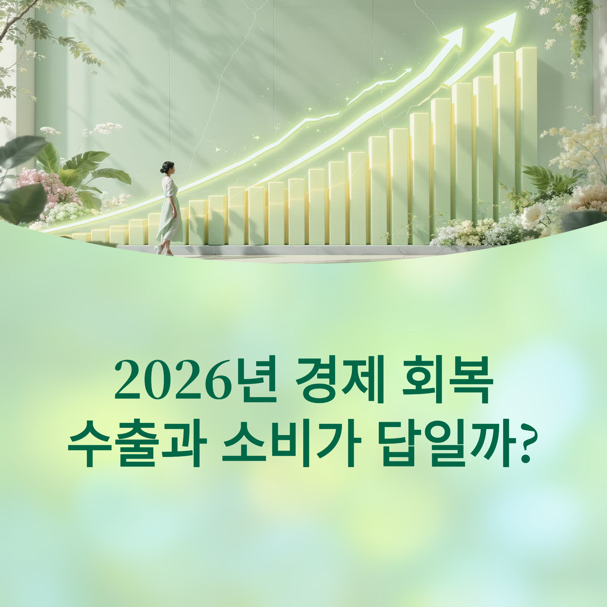 2026년 경제, 수출과 소비 중심으로 회복될 수 있을까?