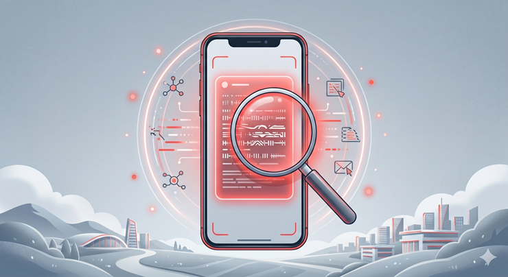 가짜 뉴스 및 지원금 스미싱 문자 주의 안내 이미지