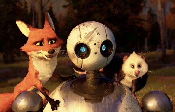 영화 와일드 로봇 관람평 및 평점 더빙