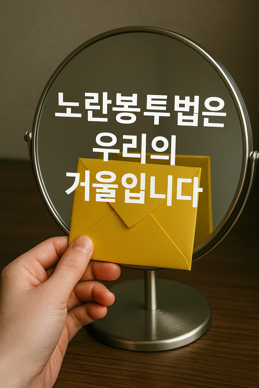 노란봉투법은 우리의 거울입니다.