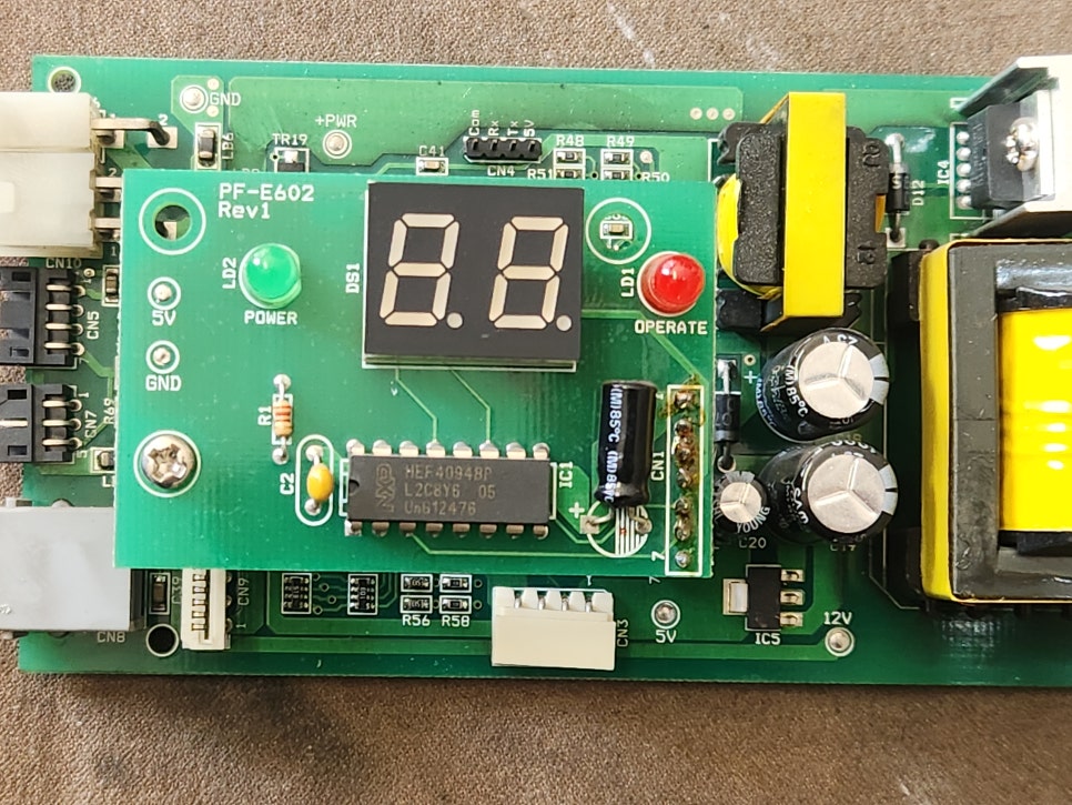 베삼(BESAM) 자동문 컨트롤러 S60-SDC 작동 불능 수리 완료