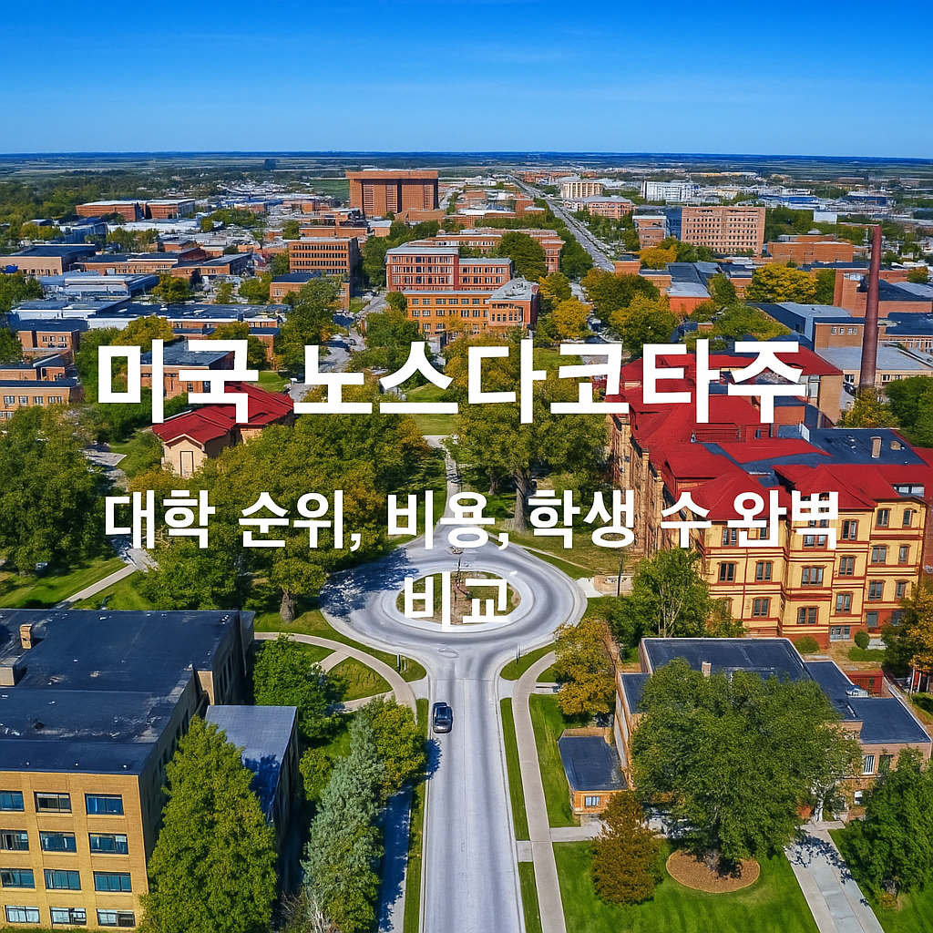 미국 대학 순위-노스다코타주 대학 순위, 비용, 학생 수 완벽 비교 이미지