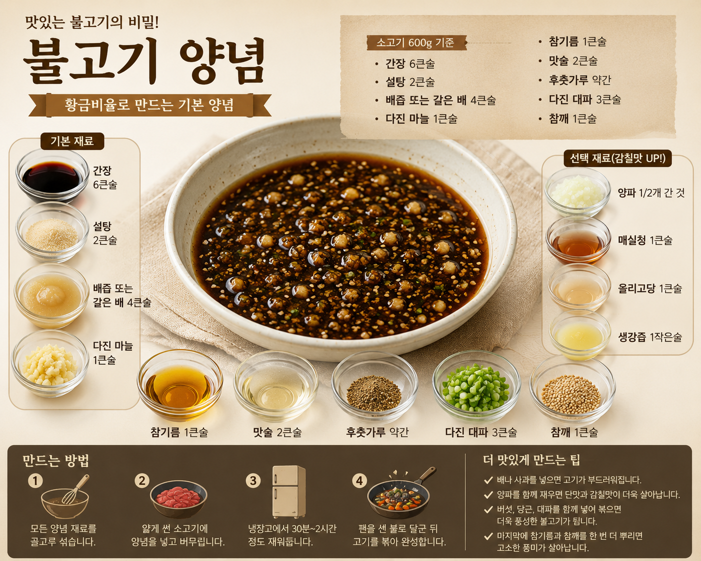 불고기 양념