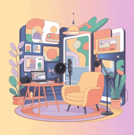 온라인 클래스 예시 일러스트