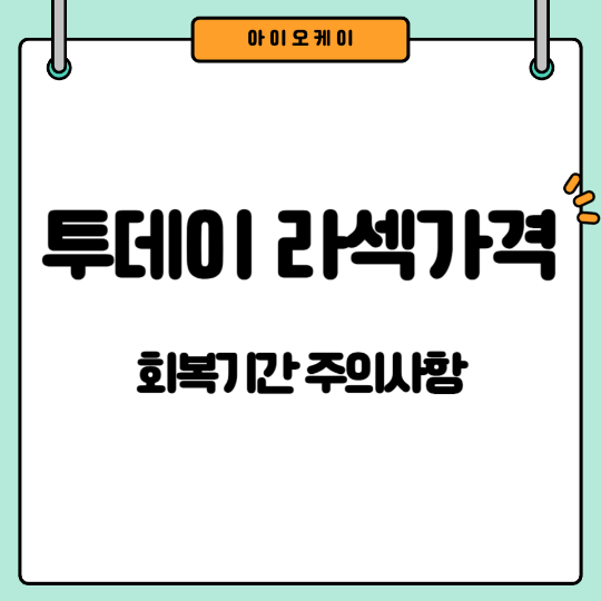 투데이라섹가격