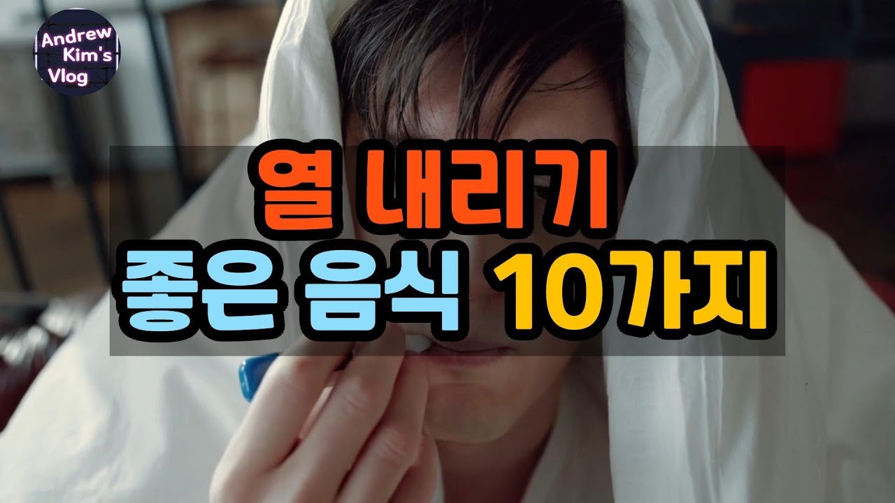 열 내리기 좋은 음식 10가지