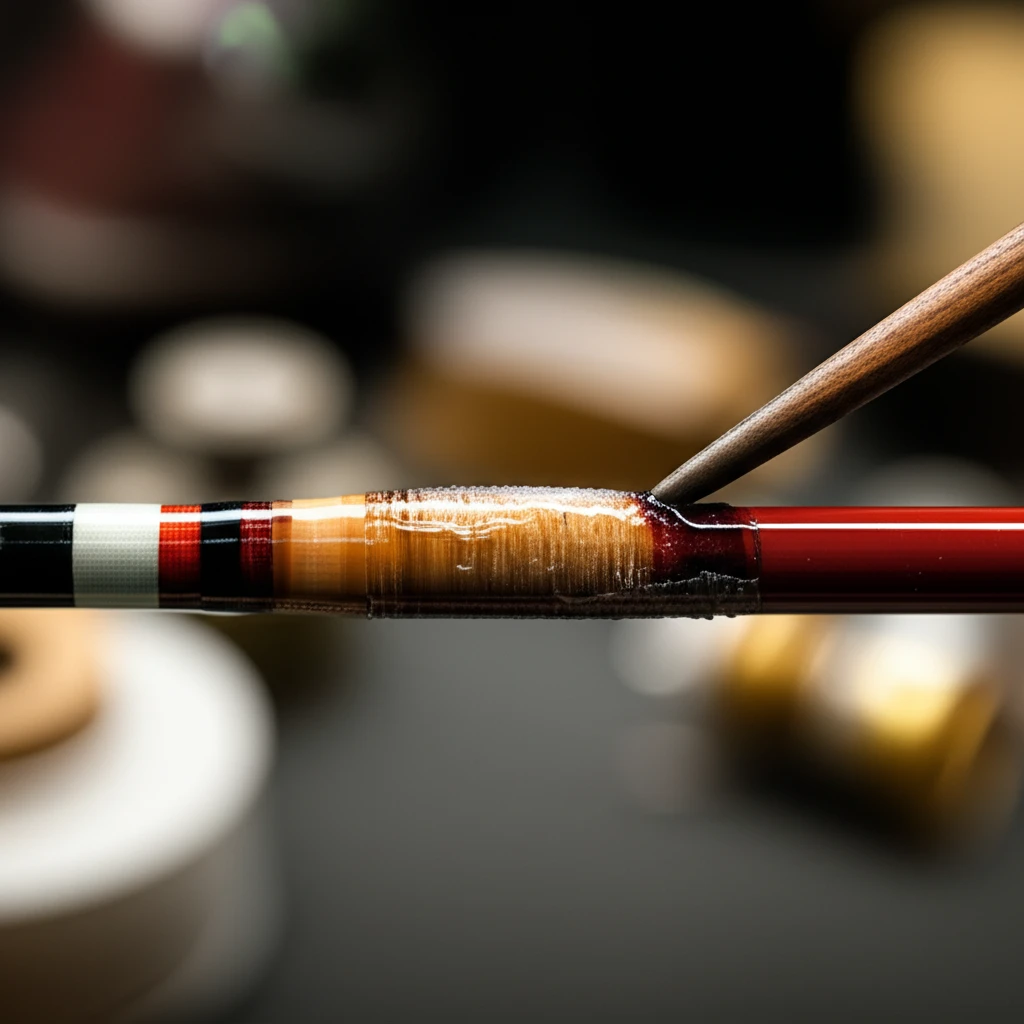 낚시대 수리 후 강도 높이는 방법 완