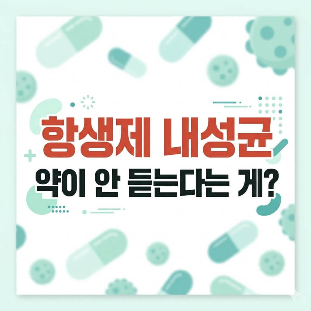 항새제 내성균 관련 섬네일