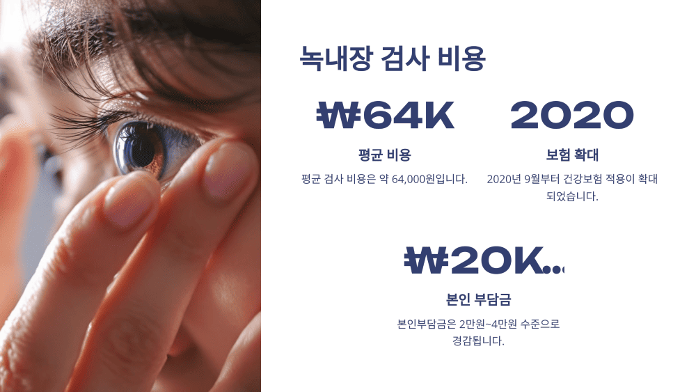 녹내장 검사 비용