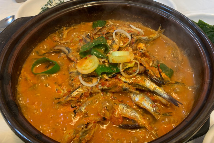 6시내고향 남해 멸치회무침 멸치쌈밥