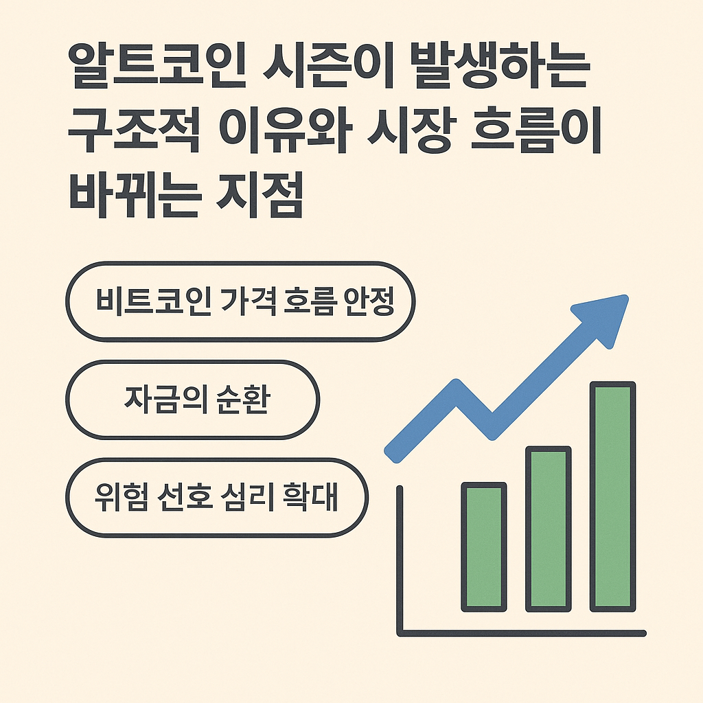 알트코인 시즌이 발생하는 구조적 이유