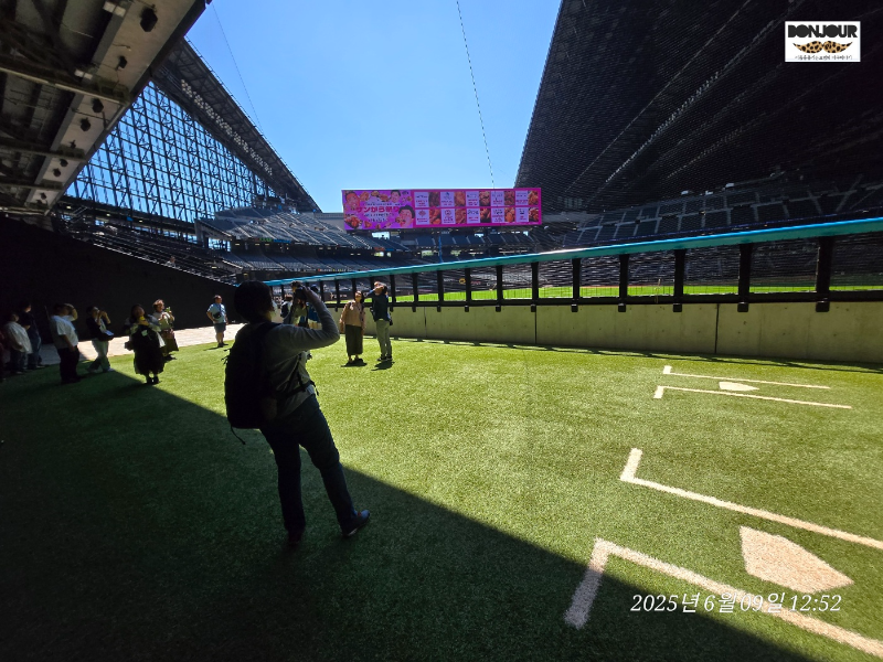 에스콘필드 불펜 투수 연습 공간 전경