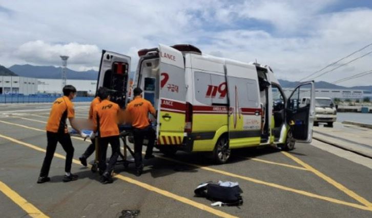 부산신항 다이버