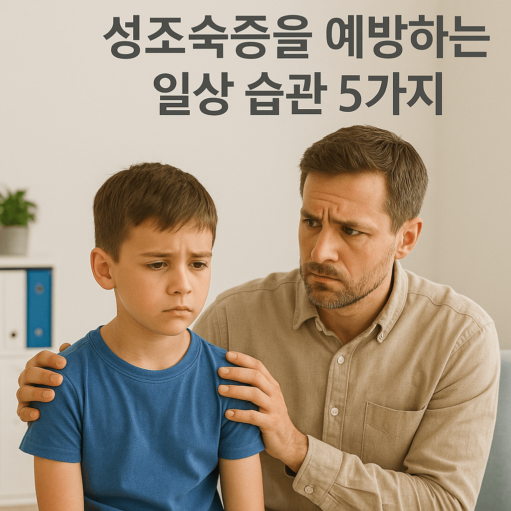 우리 아이가 너무 빨리 자란다면 성조숙증이 아닐까