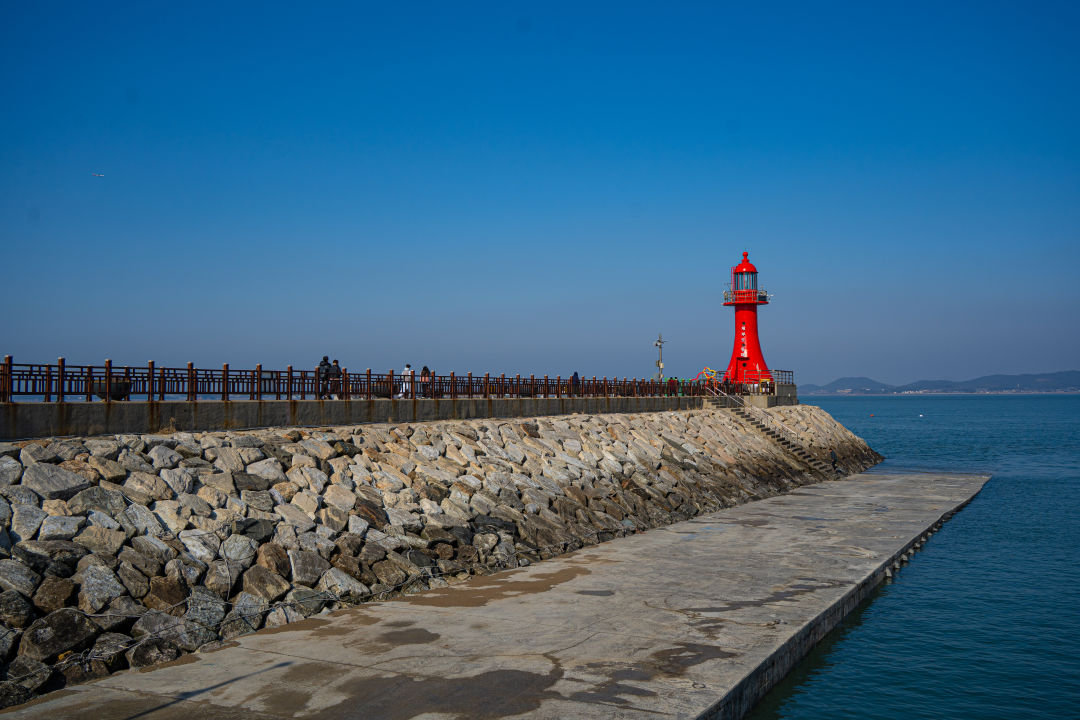 제부도 빨간 등대