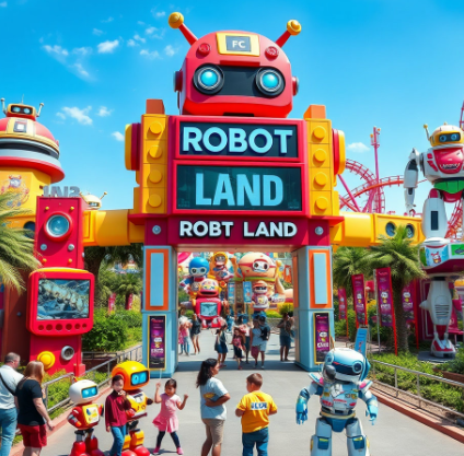 경남창원 로봇랜드 그림