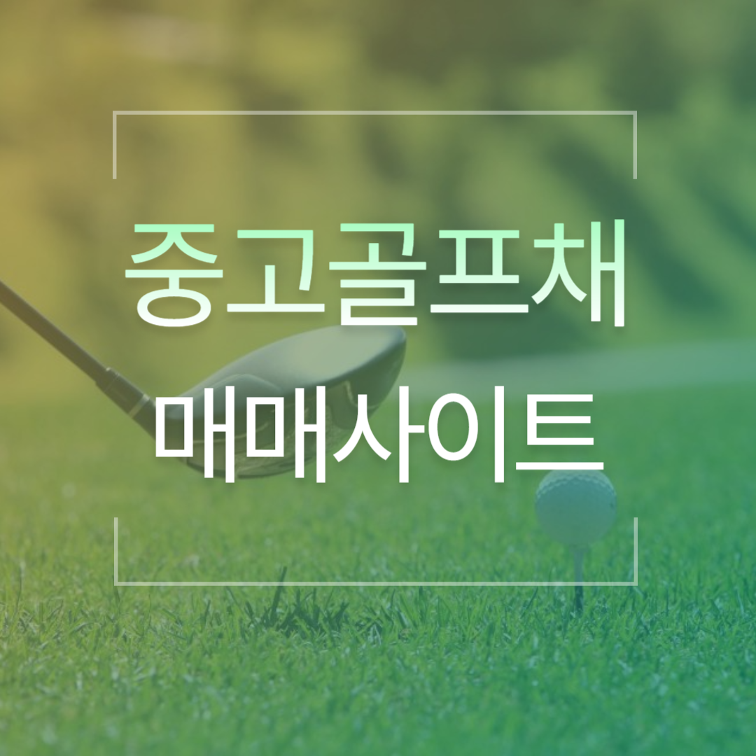 중고골프채 매매사이트
