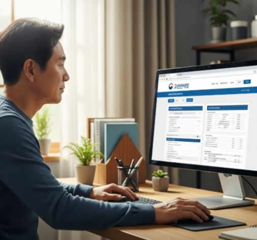 실업급여 신청 이미지