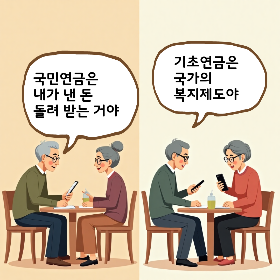 국민연금 VS 기초연금
