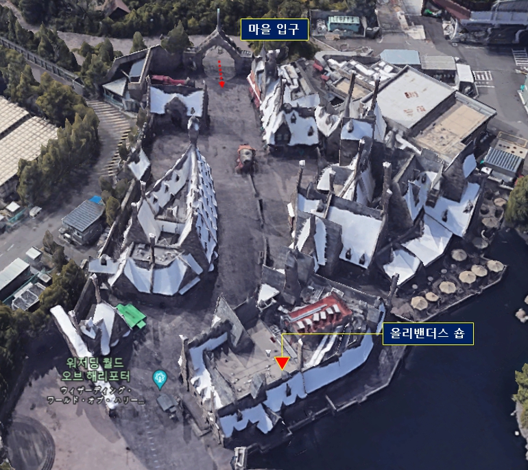 USJ-올리밴더스숍-위치