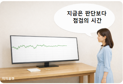 장 마감 전, 판단보다 점검이 필요한 구간