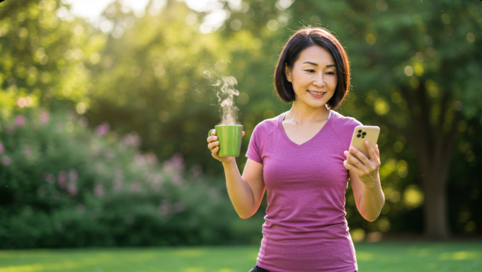 갱년기 여성의 건강한 라이프스타일