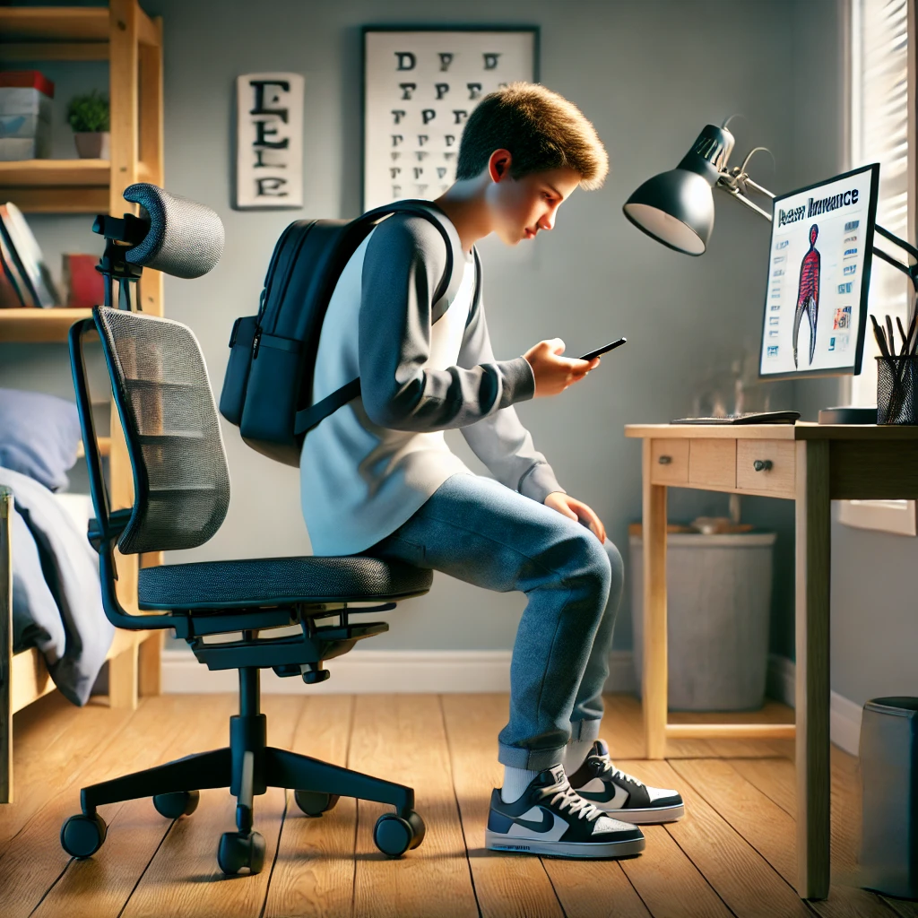 청소년 자세 불균형 해법