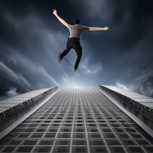 높은 곳에서 떨어지는 꿈 해몽 해석