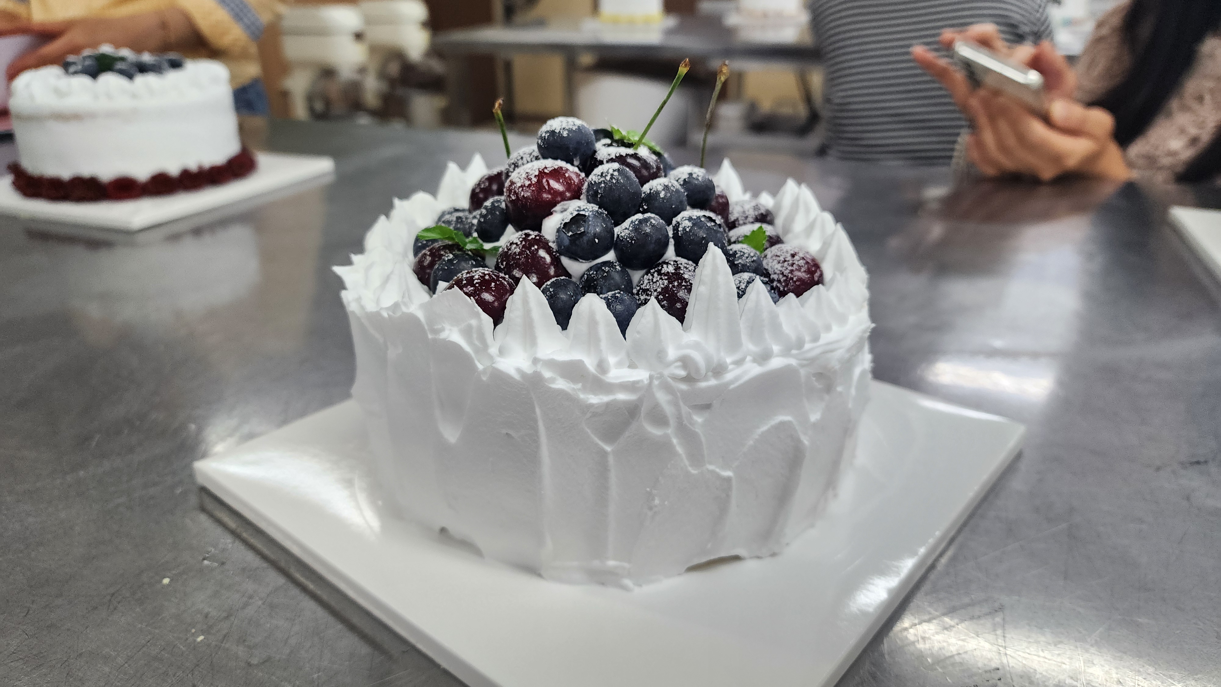 해다정 학부모 아카데미 직접만든 케이크