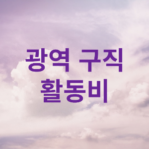 광역 구직활동비