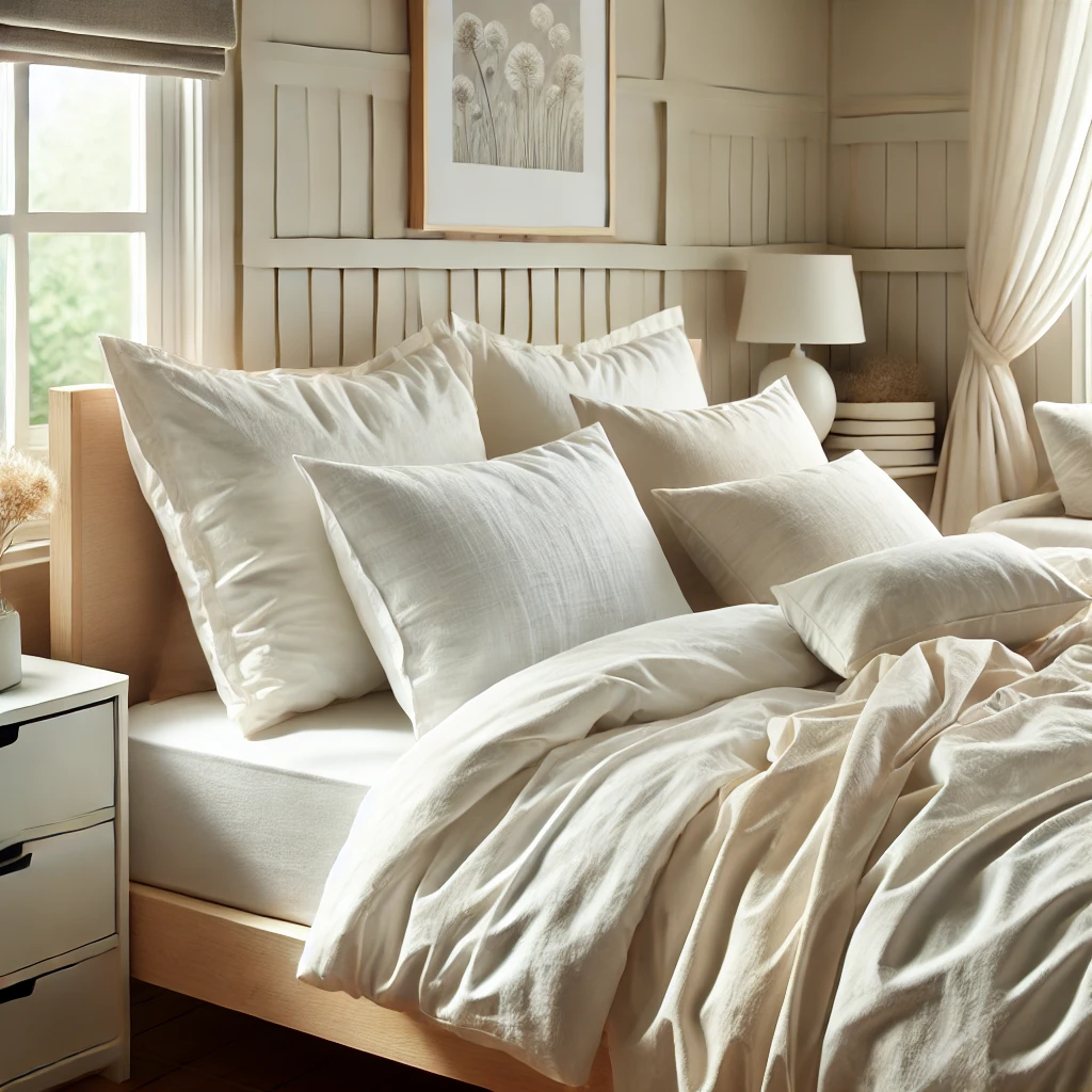 면이나 텐셀 소재의 침구