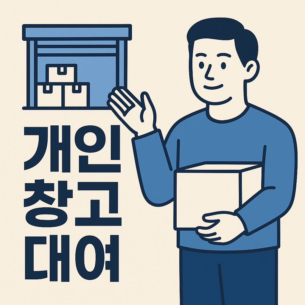 개인 창고 대여, 생각보다 저렴하게 공간을 확보할 수 있습니다