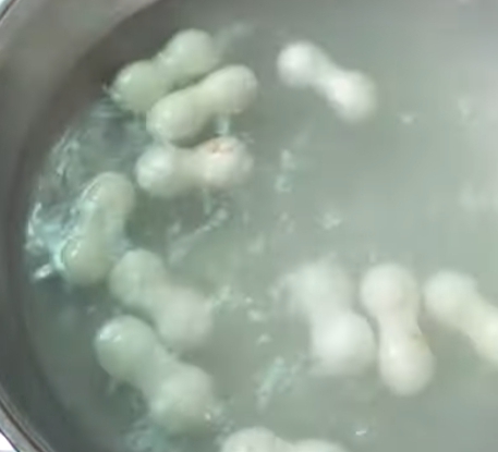 한국의 떡 종류 잣구리-만들기