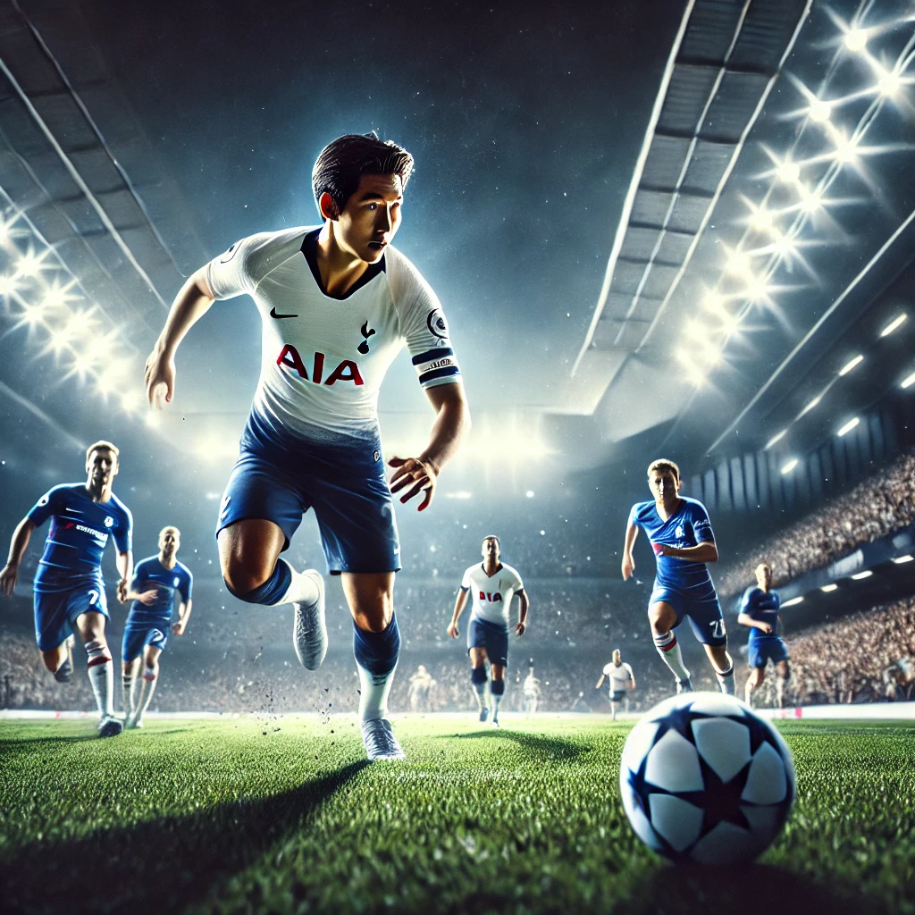 복귀를 앞둔 손흥민을 나타내는 이미지